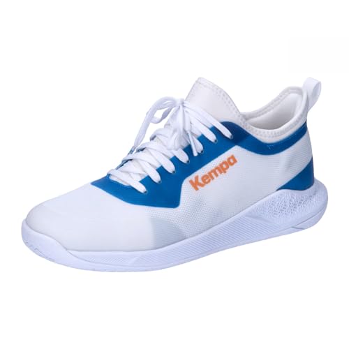 Kempa Kourtfly Jr Sport-Schuhe, weiß/blau, 36 EU von Kempa