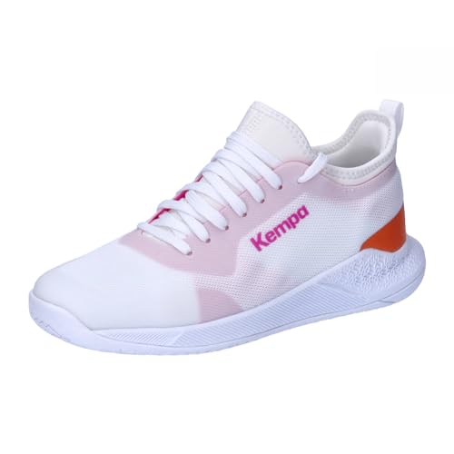 Kempa Kourtfly Jr Sport-Schuhe, weiß/lila, 35 EU von Kempa