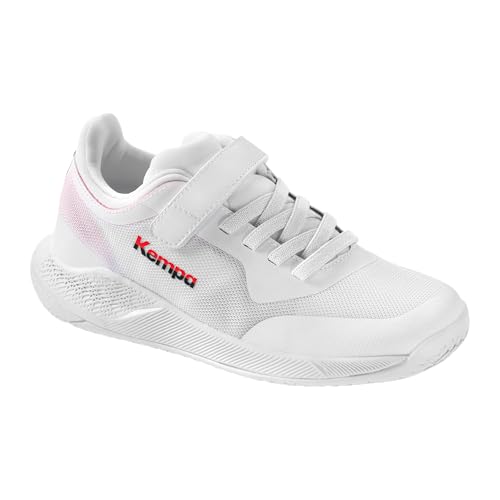Kempa Kourtfly Kids Handball-Schuhe, weiß/rot/schwarz, 30 EU Kempa Kourtfly Kids Handball-Schuhe, weiß/rot/schwarz, 30 EU von Kempa