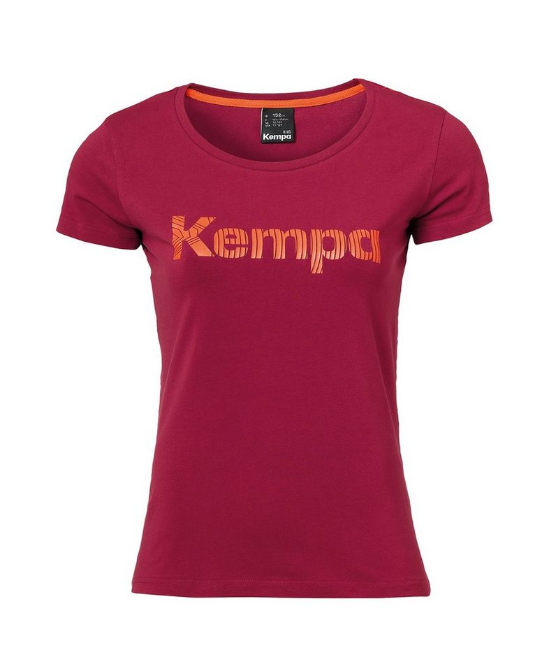 Kempa Kurzarmshirt Shirt GRAPHIC T-SHIRT GIRLS elastisch von Kempa