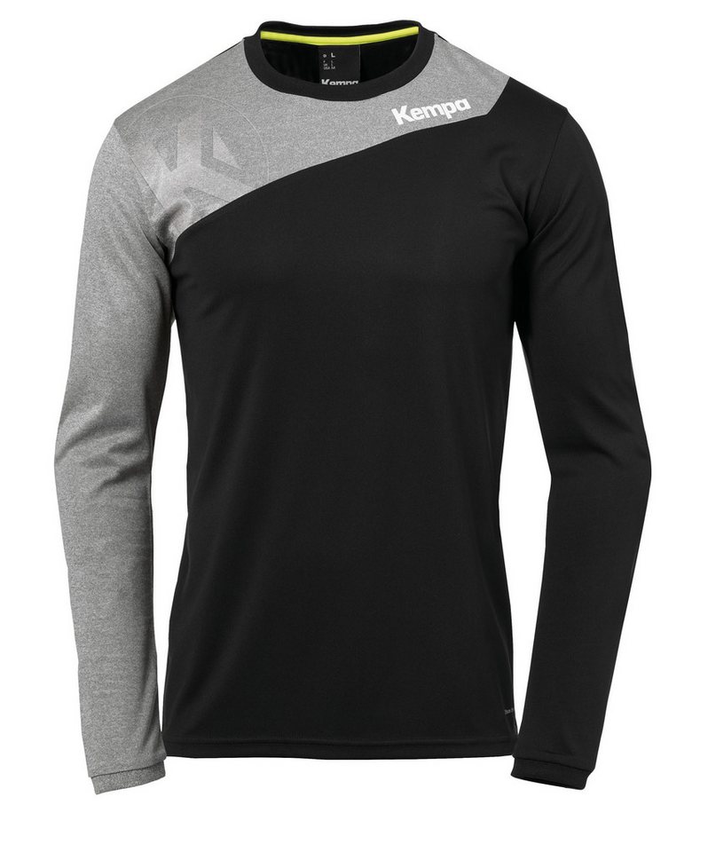 Kempa Langarmshirt Core 2.0 (100% Polyester) schwarz Herren von Kempa