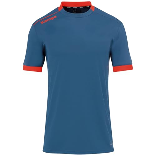 Kempa Player Trikot Kurzarm Damen Ice grau Fluo rot Gr S von Kempa