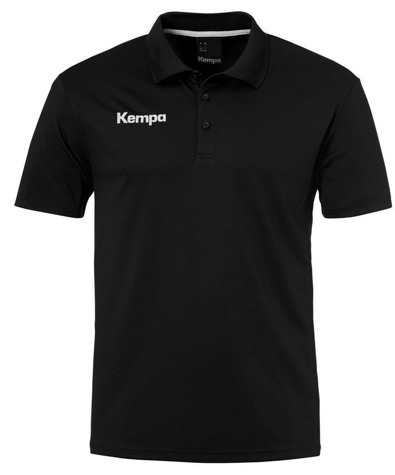 Kempa Poloshirt Poly (100% Polyester) schwarz Herren von Kempa