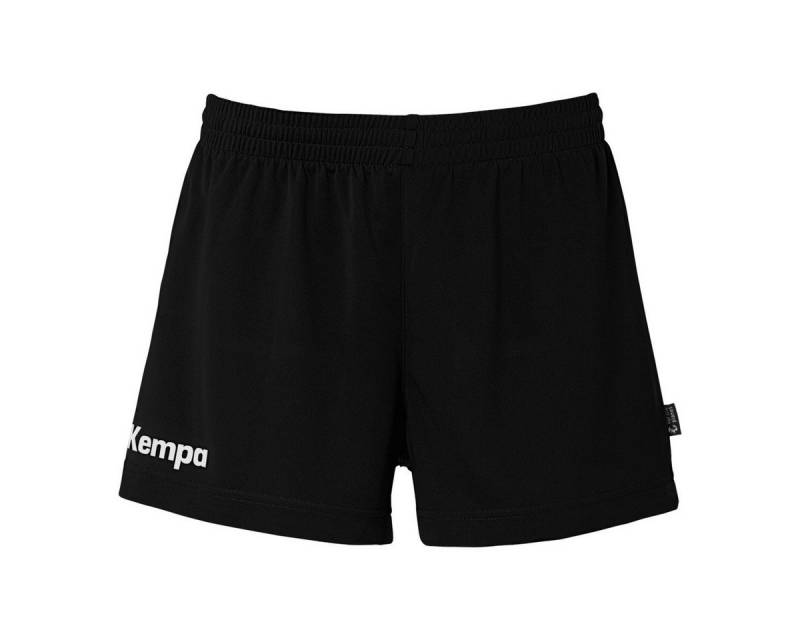 Kempa Sporthose Team Short (elastischer Bund mit Kordelzug) kurz schwarz Damen von Kempa