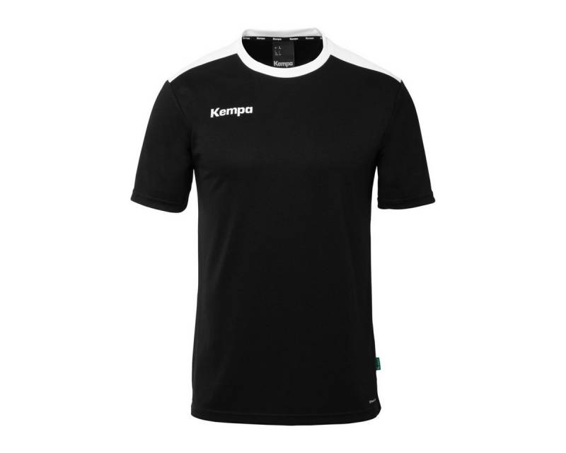 Kempa T-Shirt Emotion 27 (100% Polyester) schwarz/weiss Herren von Kempa
