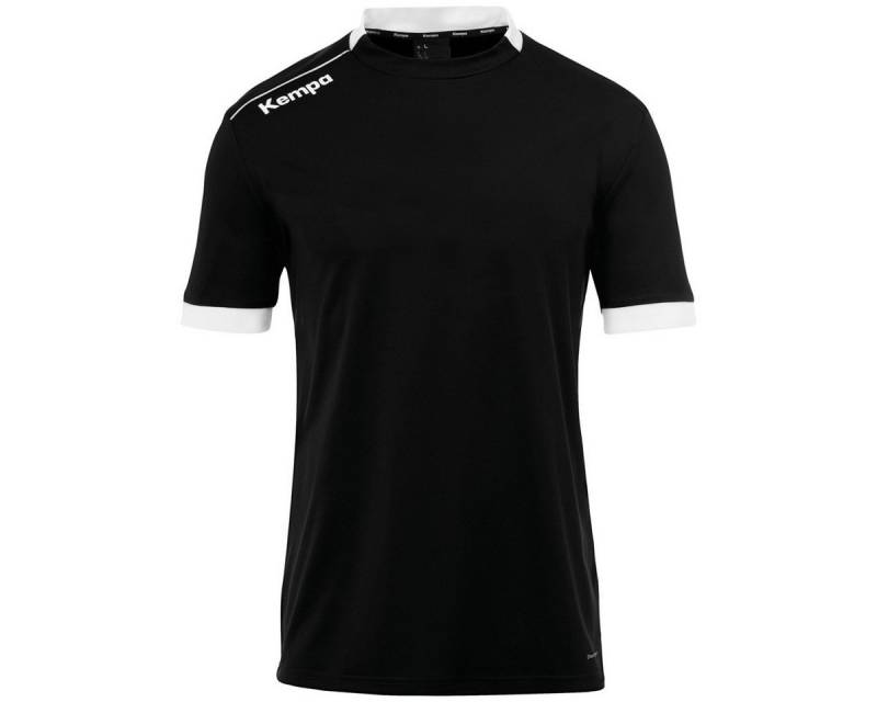 Kempa T-Shirt Player Trikot (100% Polyester) schwarz/weiss Herren von Kempa