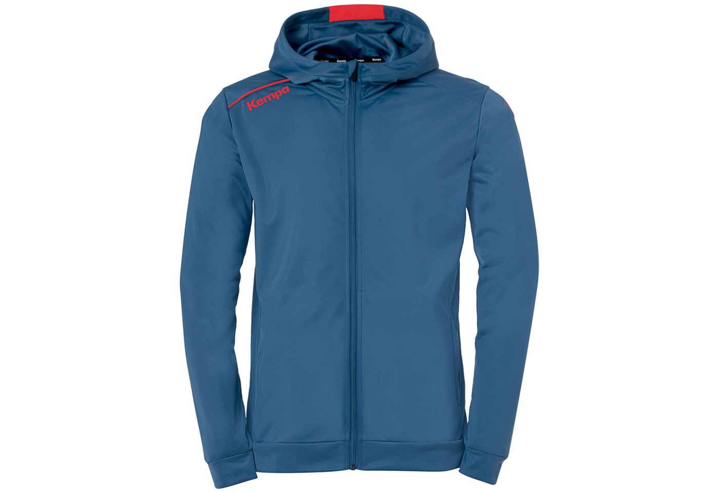 Kempa Trainingsanzug PLAYER HOOD JACKET kempablau/weiss von Kempa