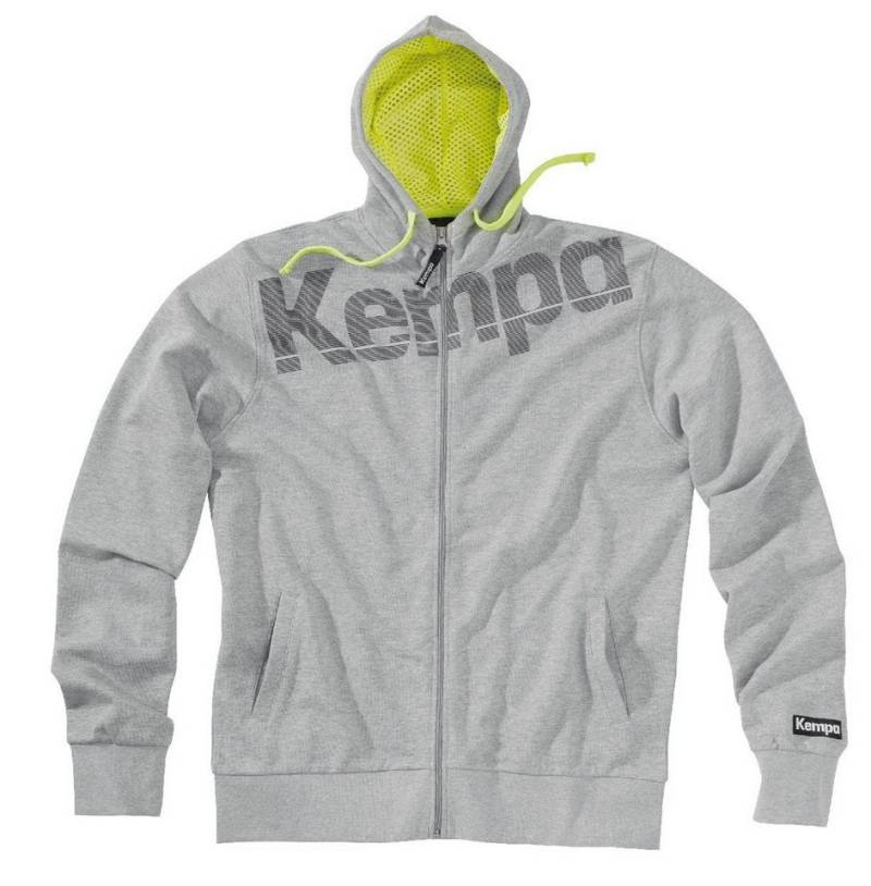 Kempa Trainingsjacke Kapuzenjacke Core grau Herren von Kempa
