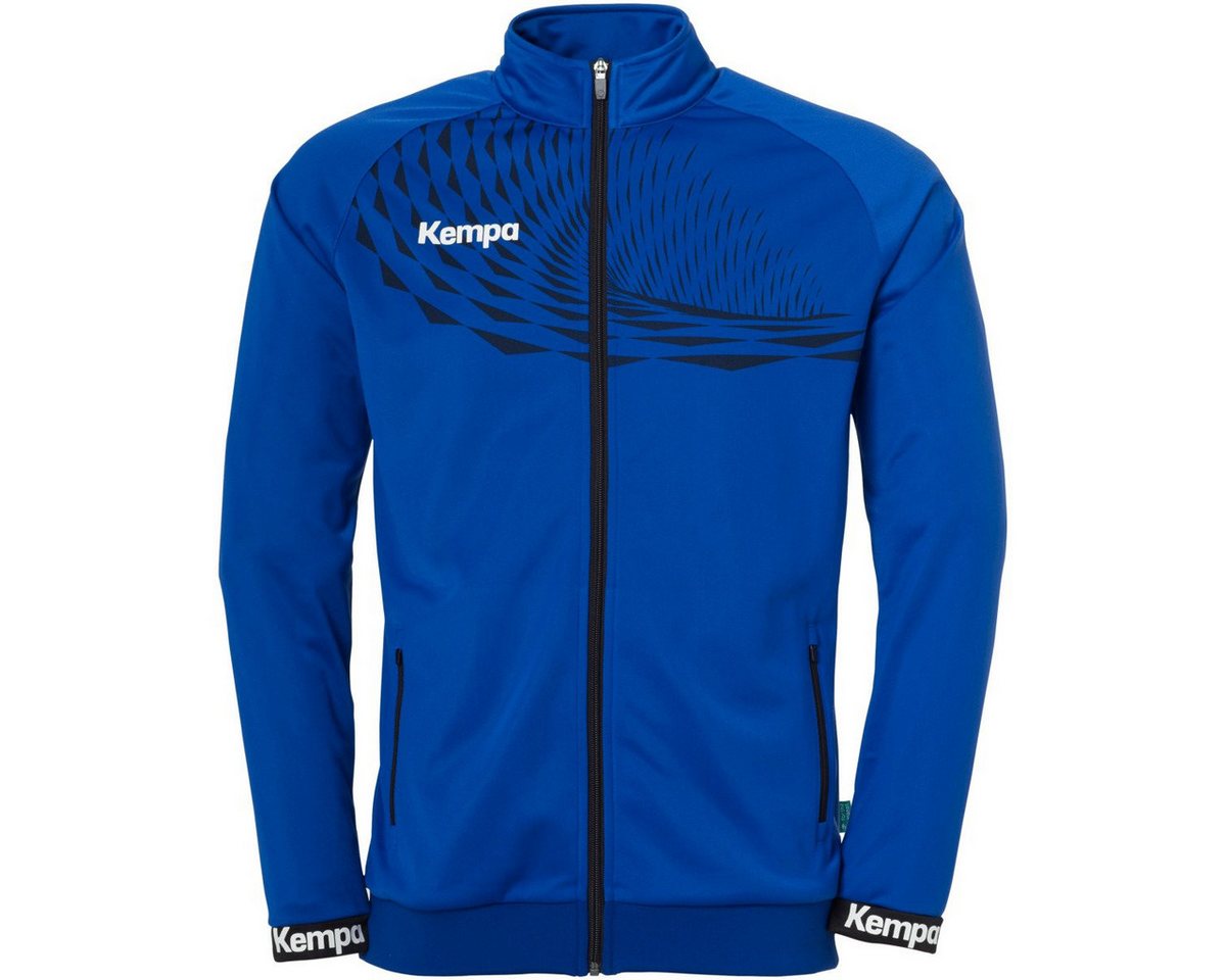 Kempa Trainingsjacke Wave 26 (100% Polyester, elastisch) royalblau/marineblau Herren von Kempa