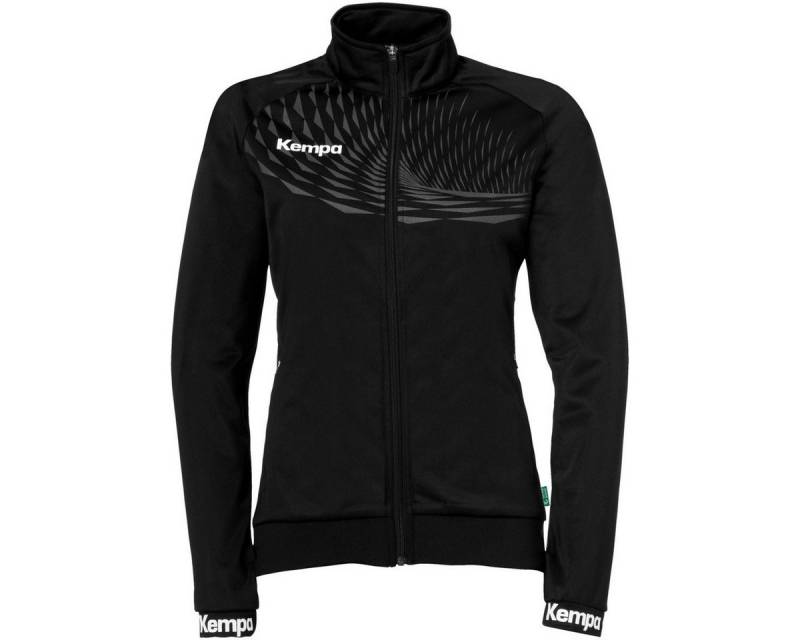 Kempa Trainingsjacke Wave 26 (100% Polyester, elastisch) schwarz/anthrazit Damen von Kempa