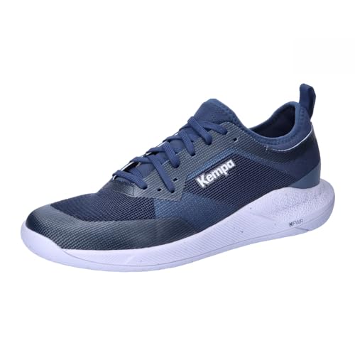 Kempa Unisex Kourtfly Sport-Schuhe, blau/weiß, 45 EU Kempa Unisex Kourtfly Sport-Schuhe, blau/weiß, 45 EU von Kempa
