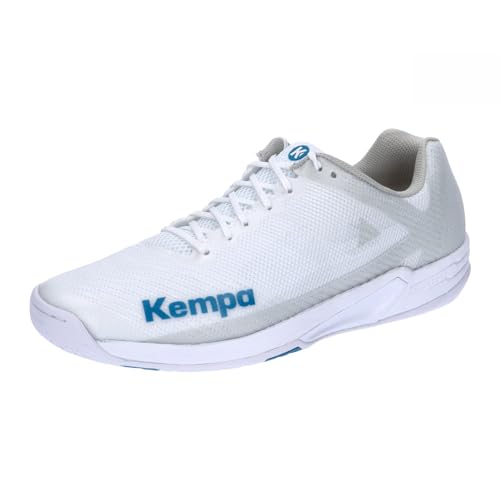 Kempa Unisex Wing 2.0 Sport-Schuhe, weiß/deep blau, 49 EU von Kempa