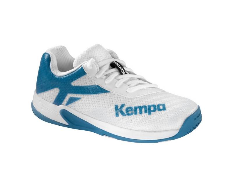 Kempa WING 2.0 JUNIOR weiss/petrol Handballschuh von Kempa