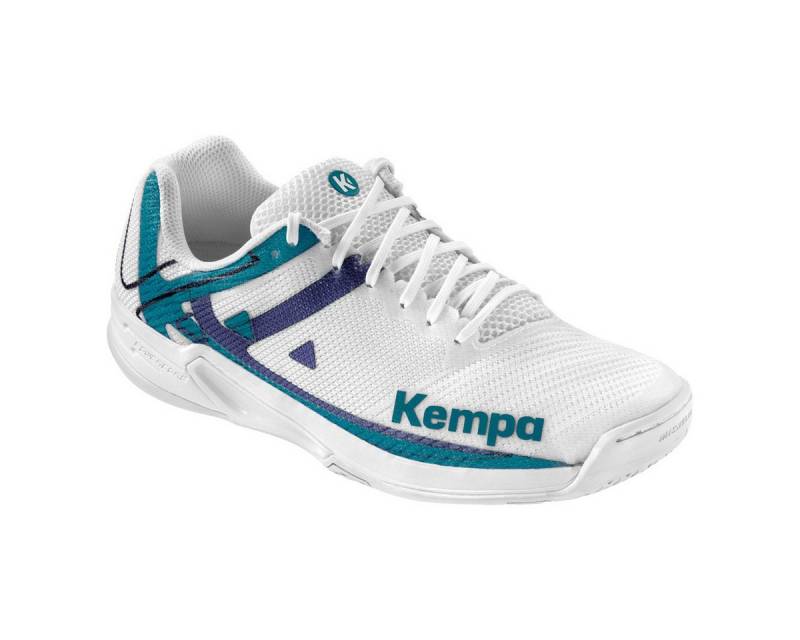 Kempa WING 2.0 WOMEN WEIß/CYAN/PURPLE Hallenschuh von Kempa