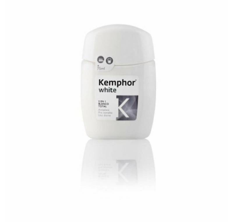 Kemphor Nagellack White 2 In 1 75ml von Kemphor