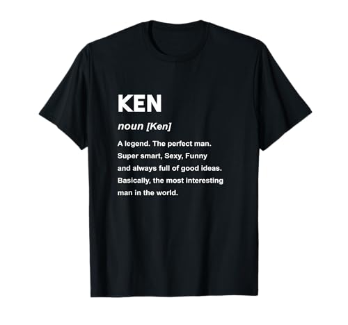 Namenshemd für Herren | Ken T-Shirt Namenshemd für Herren | Ken T-Shirt von Ken Name Shirts & Gifts