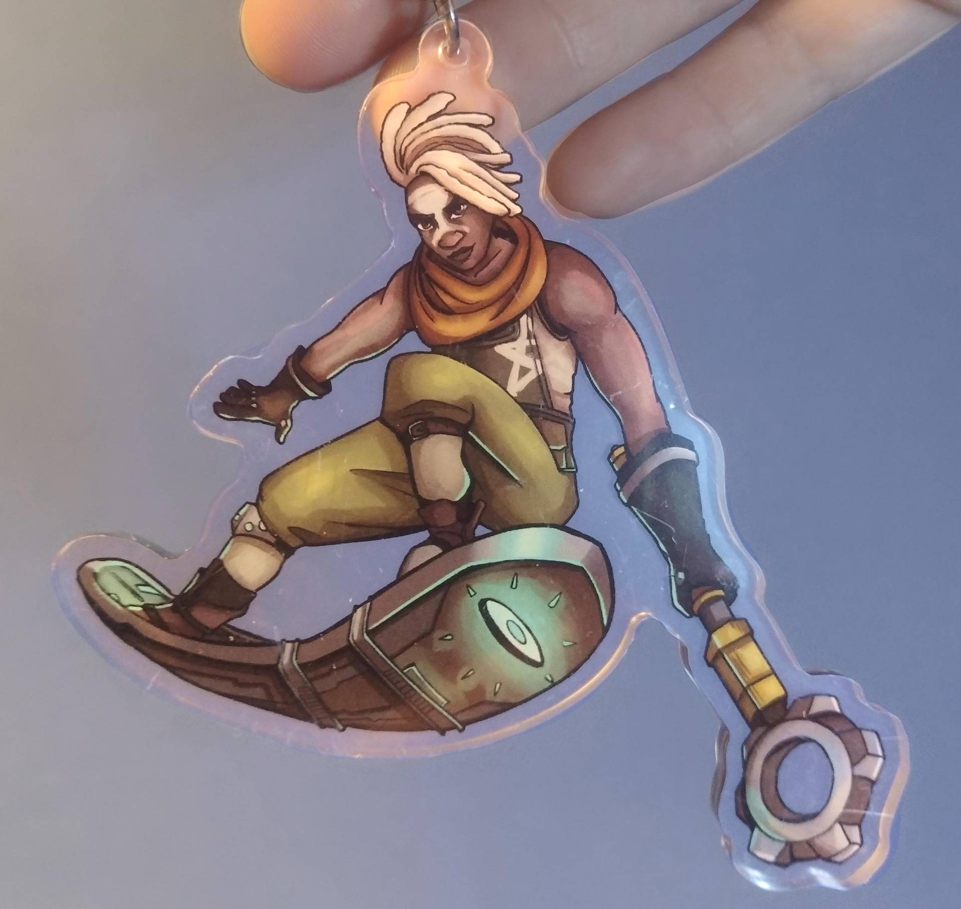 Arcane Acrylic Keychain Ekko Arcane Acrylic Keychain Ekko von KenanComics