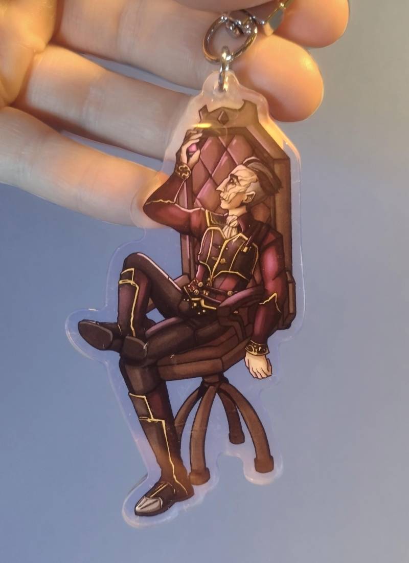 Arcane Acrylic Keychain Silco Arcane Acrylic Keychain Silco von KenanComics