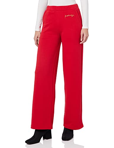 KENDALL & KYLIE Damen K&K W Classic Straight Sweapants KKW3711704 Jogginghose, Bloody RED, S von Kendall + Kylie