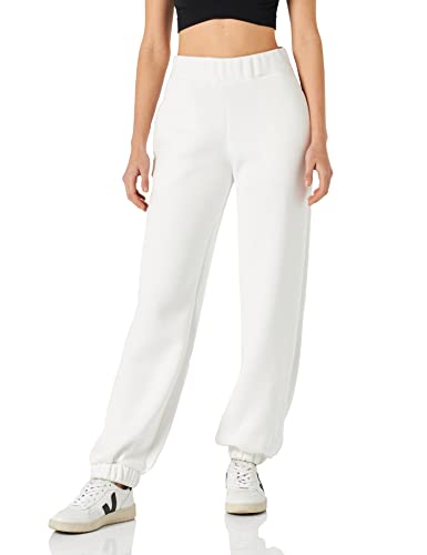 KENDALL & KYLIE Damen K&K W Tonal Loose Sweatpants KKW3711717 Jogginghose, Off-White, M von Kendall + Kylie