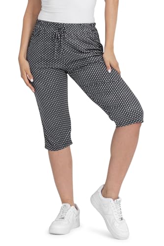 Kendindza 3/4 Hose Chino Shorts Damen Sommer Caprihose Damen Sommer Stretch Damen Caprihose 3/4 Schlupfhose Damen Schwarz 3XL QS34-C Kendindza 3/4 Hose Chino Shorts Damen Sommer Caprihose Damen Sommer Stretch Damen Caprihose 3/4 Schlupfhose Damen Schwarz 3XL QS34-C von Kendindza Collection