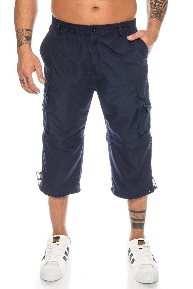 Kendindza Collection Cargobermudas Bermuda Shorts Herren Kurze Hose 3/4 Hose Cargo Taschen, abnehmbare Beine, Kurze Hose Herren, Cargoshorts Sommer von Kendindza Collection