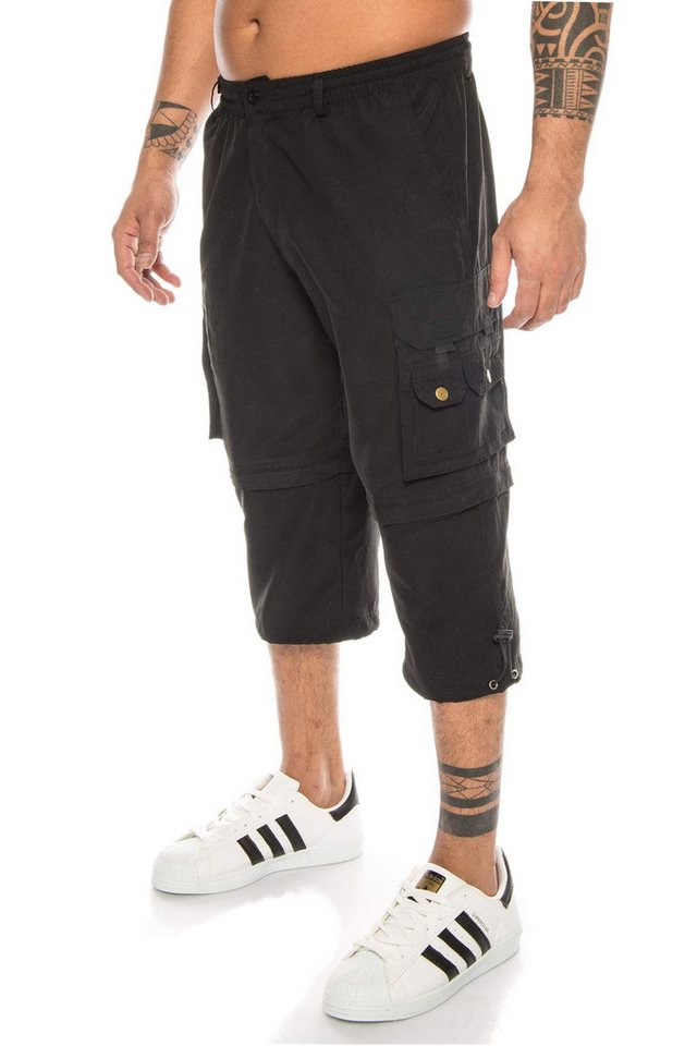 Kendindza Collection Cargobermudas Bermuda Shorts Herren Kurze Hose 3/4 Hose Cargo Taschen, abnehmbare Beine, Kurze Hose Herren, Cargoshorts Sommer von Kendindza Collection