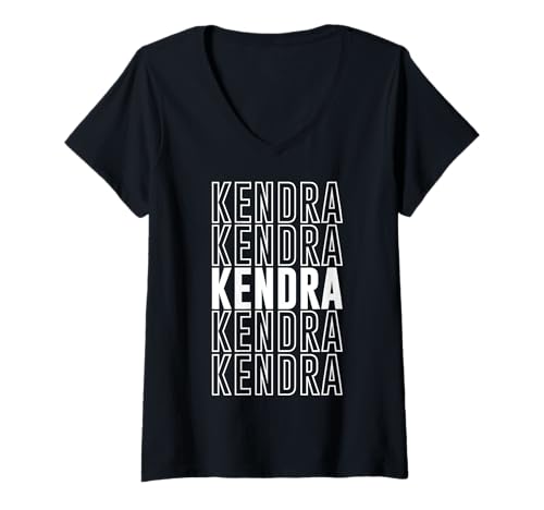 Damen Kendra T-Shirt mit V-Ausschnitt Damen Kendra T-Shirt mit V-Ausschnitt von Kendra Apparel