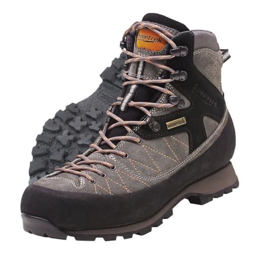 Kenetrek Bridger High Herren-Wanderstiefel aus Leder, GRAU, 38 EU von Kenetrek