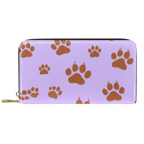 KengjuTesu Damen-Geldbörse mit Reißverschluss und Handy-Clutch, Dackel-Liebe, Reise-Geldbörse, Leder, Clutch, Kartenhalter, Organizer, Handgelenke, Mehrfarbig 7, Einheitsgröße von KengjuTesu