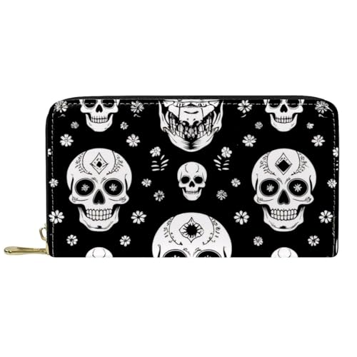 KengjuTesu Damen-Geldbörse mit Reißverschluss und Handy-Clutch, Erdbeer-Muster, Reise-Geldbörse, Leder, Clutch, Kartenhalter, Organizer, Handgelenke, Mehrfarbig 10, Einheitsgröße von KengjuTesu