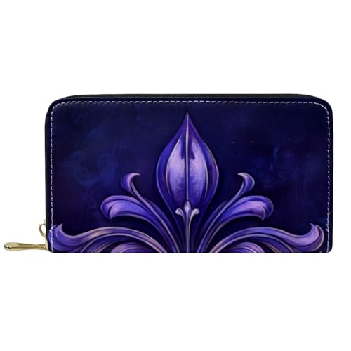 KengjuTesu Damen-Geldbörse mit Reißverschluss und Handy-Clutch, Gentleman-Hahn, Reise-Geldbörse, Leder, Clutch, Kartenhalter, Organizer, Handgelenke, Mehrfarbig 7, Einheitsgröße von KengjuTesu