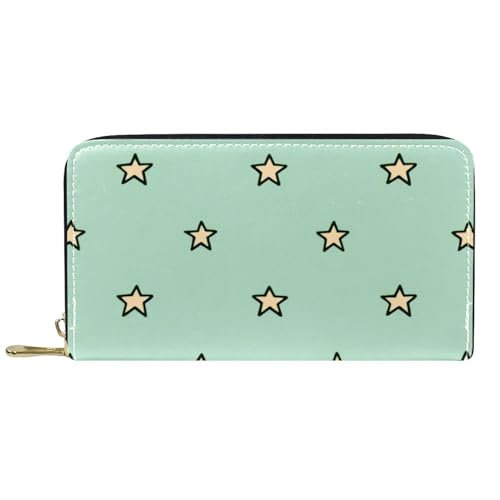 KengjuTesu Damen-Geldbörse mit Reißverschluss und Handy-Clutch, Herzmuster, Reise-Geldbörse, Leder, Clutch, Kartenhalter, Organizer, Handgelenke, Mehrfarbig 8, Einheitsgröße von KengjuTesu