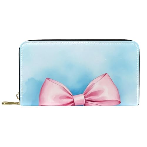 KengjuTesu Damen-Geldbörse mit Reißverschluss und Handy-Clutch, Strandglas-Druck, Reise-Geldbörse, Leder, Clutch, Kartenhalter, Organizer, Handgelenke, Mehrfarbig 4, Einheitsgröße von KengjuTesu