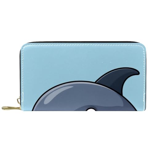 KengjuTesu Damen-Geldbörse mit Reißverschluss und Handy-Clutch, Strandglas-Druck, Reise-Geldbörse, Leder, Clutch, Kartenhalter, Organizer, Handgelenke, Mehrfarbig 5, Einheitsgröße von KengjuTesu