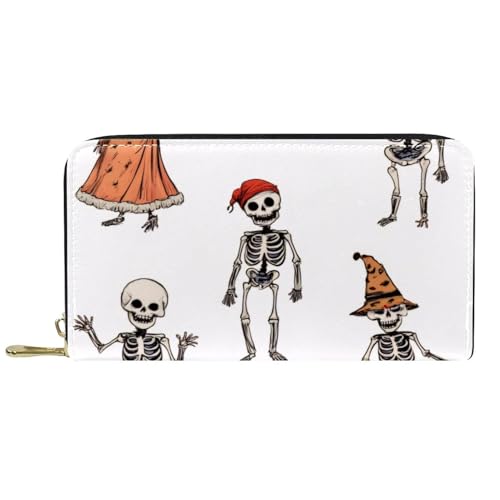 KengjuTesu Damen-Geldbörse mit Reißverschluss und Handy-Clutch, Totenköpfe gelber Hintergrund, Reise-Geldbörse, Leder, Clutch, Kartenhalter, Organizer, Handgelenke, Mehrfarbig 6, Einheitsgröße KengjuTesu Damen-Geldbörse mit Reißverschluss und Handy-Clutch, Totenköpfe gelber Hintergrund, Reise-Geldbörse, Leder, Clutch, Kartenhalter, Organizer, Handgelenke, Mehrfarbig 6, Einheitsgröße von KengjuTesu