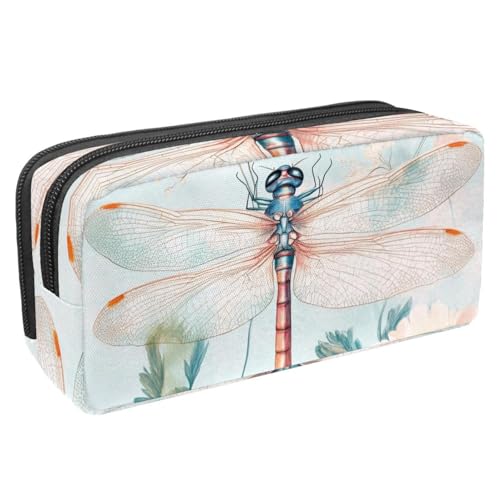 KengjuTesu Wasserdichte Federmäppchen, Dunkelgelbe Tintenfisch Federmäppchen mit Reißverschluss, Bürobedarf Briefpapier Organizer für Studenten, Jugendliche und Erwachsene, Mehrfarbig 2, One size, von KengjuTesu