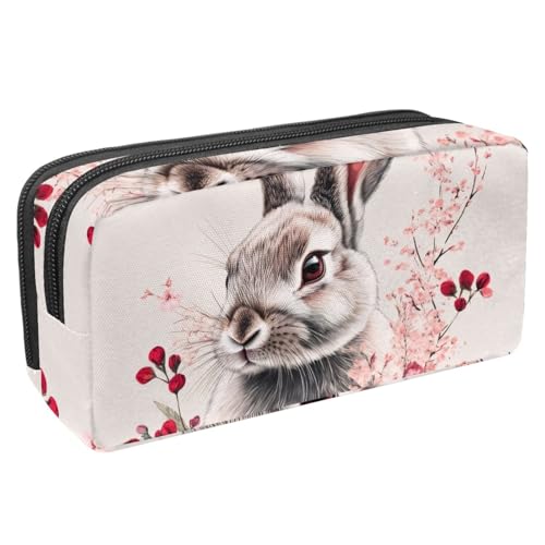 KengjuTesu Wasserdichte Federmäppchen, Karotte Muster Stift Tasche Bleistift Federmäppchen mit Reißverschluss, Bürobedarf Schreibwaren Organizer für Studenten Teenager Erwachsene, Mehrfarbig 5, One von KengjuTesu