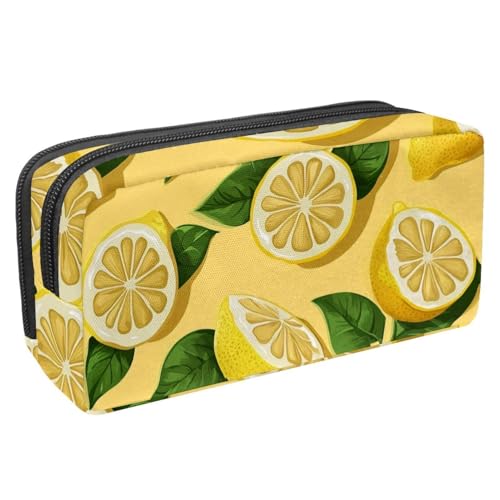 KengjuTesu Wasserdichte Federmäppchen, Rosa Gestreifte Wassermelone Federmäppchen mit Reißverschluss, Bürobedarf Briefpapier Organizer für Studenten, Teenager und Erwachsene, Mehrfarbig 2, One size, von KengjuTesu