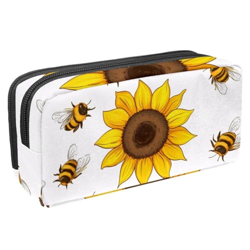 KengjuTesu Wasserdichte Federmäppchen, Rosa Schmetterlinge Federtasche mit Reißverschluss, Bürobedarf Briefpapier Organizer für Student Teenager Erwachsene, Mehrfarbig 6, One size, Etui von KengjuTesu