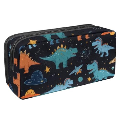 KengjuTesu Wasserdichte Federmäppchen, Welt Postmark Stift Tasche Bleistift Federmäppchen mit Reißverschluss, Bürobedarf Schreibwaren Organizer für Studenten Jugendliche Erwachsene, Mehrfarbig 5, One von KengjuTesu