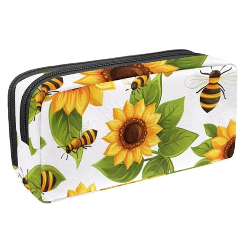 KengjuTesu Wasserdichte Federmäppchen, rosa Schmetterling, Reißverschluss, Federmäppchen für Studenten, Jugendliche und Erwachsene, Mehrfarbig 4, One size, Federmäppchen von KengjuTesu