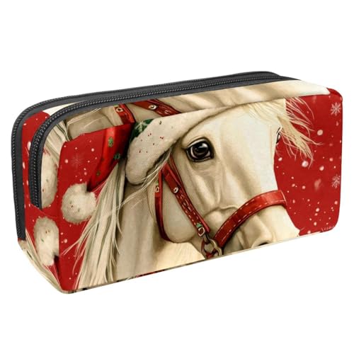 KengjuTesu Wasserdichte Federtasche, Blauer Sternelöwe Katze Federmäppchen mit Reißverschluss, Bürobedarf Briefpapier Organizer für Studenten, Jugendliche und Erwachsene, Mehrfarbig 2, One size, Etui von KengjuTesu