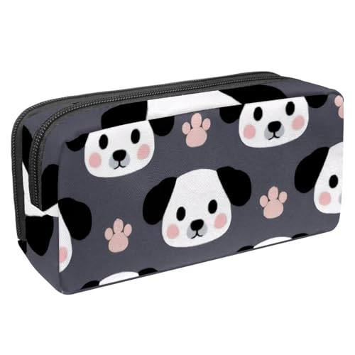 KengjuTesu Wasserdichtes Federmäppchen, Federmäppchen mit Katzengesicht, Federmäppchen mit Reißverschluss, Bürobedarf, Schreibwaren-Organizer für Studenten, Teenager, Erwachsene, Mehrfarbig 7, von KengjuTesu