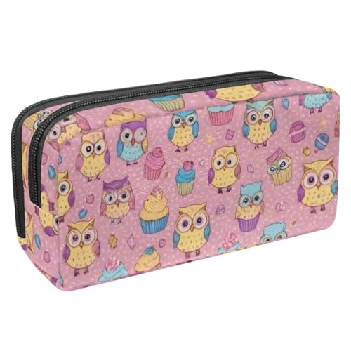 KengjuTesu Wasserdichtes Federmäppchen, Federmäppchen mit Reißverschluss, Lippenmuster, Stifttasche, Bürobedarf, Schreibwaren-Organizer für Teenager, Mädchen, Studenten, Erwachsene, Mehrfarbig 2, von KengjuTesu