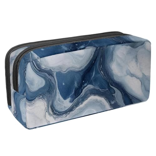 KengjuTesu Wasserdichtes Federmäppchen, Federmäppchen mit Reißverschluss, Marmor-Stifttasche, Bürobedarf, Schreibwaren-Organizer für Teenager, Mädchen, Studenten, Erwachsene, Mehrfarbig 5, von KengjuTesu