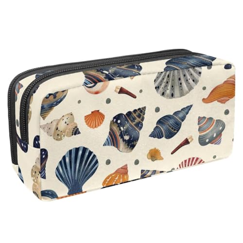 KengjuTesu Wasserdichtes Federmäppchen, Federmäppchen mit Reißverschluss, Muschelschale, Stifttasche, Bürobedarf, Schreibwaren-Organizer für Teenager, Mädchen, Studenten, Erwachsene, Mehrfarbig 4, von KengjuTesu