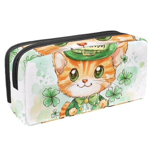 KengjuTesu Wasserdichtes Federmäppchen, Federmäppchen mit Reißverschluss, St. Parikh's Hut, Stifttasche, Bürobedarf, Schreibwaren-Organizer für Teenager, Mädchen, Studenten, Erwachsene, Mehrfarbig 9, von KengjuTesu