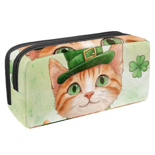 KengjuTesu Wasserdichtes Federmäppchen, Federmäppchen mit Reißverschluss, St. Parikh's Hut, Stifttasche, Bürobedarf, Schreibwaren-Organizer für Teenager, Mädchen, Studenten, Erwachsene, Mehrfarbig 3, von KengjuTesu