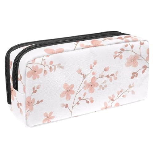 KengjuTesu Wasserdichtes Federmäppchen, Federmäppchen mit Reißverschluss, dunkelrosa Leopardenmuster, Stiftetasche, Bürobedarf, Schreibwaren-Organizer für Teenager, Mädchen, Studenten, Erwachsene, von KengjuTesu